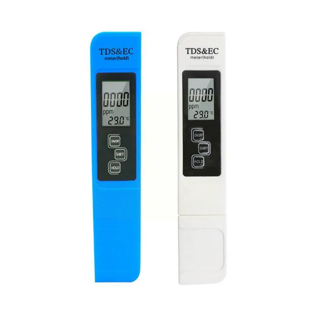 Цифровой Tds-метр 3 в 1 тестер воды цифровой измеритель Ph 0 0-14 Tds и ec ЖК-дисплей