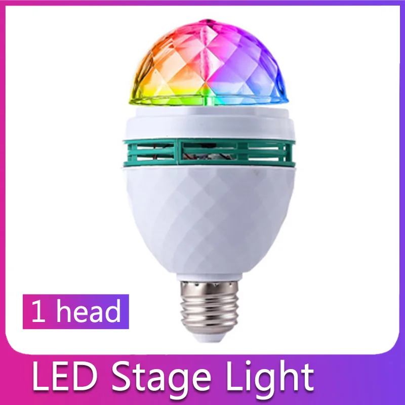Новый E27 RGB LED вечерние светильник s Magic Ampoule шариковая лампа для дома украшения