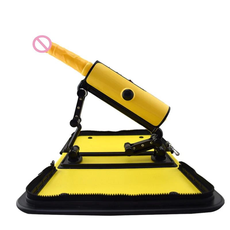 Автоматический телескопический фаллоимитатор ручная Секс машина пистолет