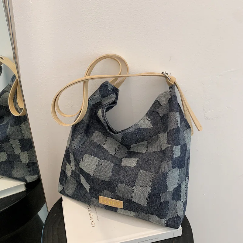

Messenger Bag Women's Lazy Style Canvas Bag Tide Casual Hot Girl Female Bag Simple and Light Shoulder Bag