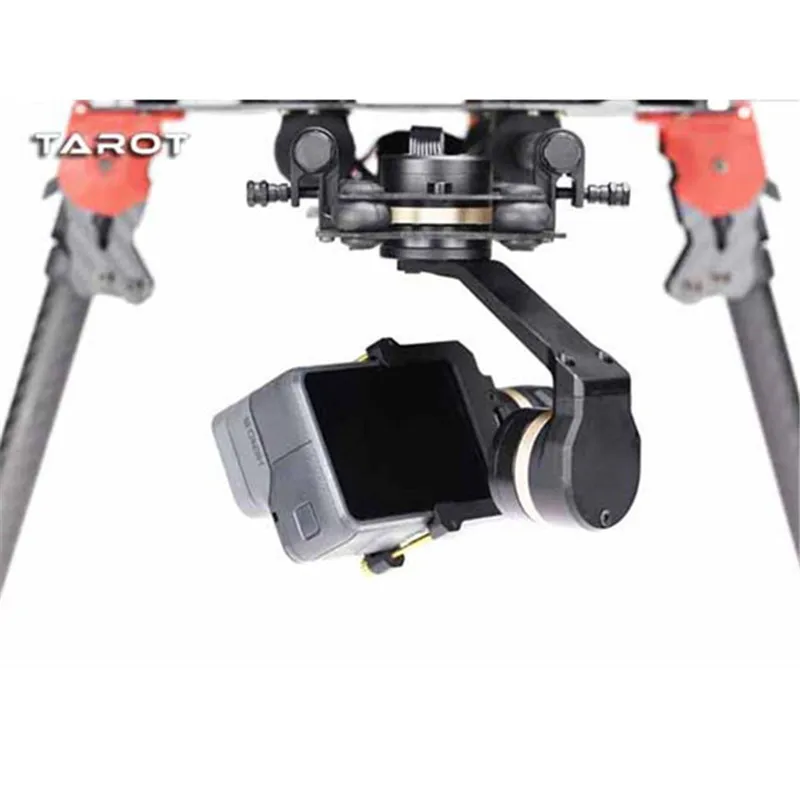 Нет в наличии таро 3D V металлический 3 осевой PTZ Gimbal для Gopro Hero 5 камера Stablizer TL3T05 FPV