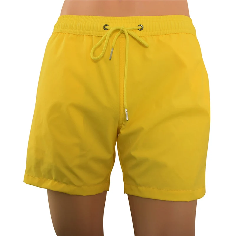 

Magical Change Color Beach Shorts Men Swimming Trunks Swimwear Quick Dry Bathing Shorts C44