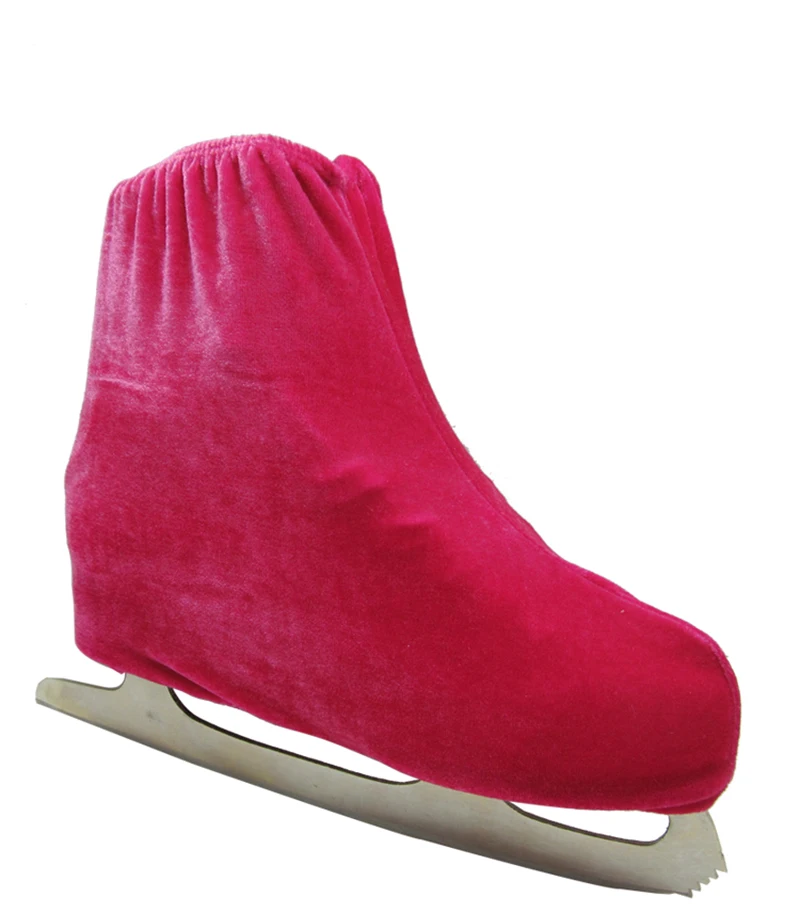 

1 pair Ice Skating Shoe Cover Figure Skating Shoes Cover Velvet Roller Skate Anti Dirty Cover Flannelette For Kids Adult S M L