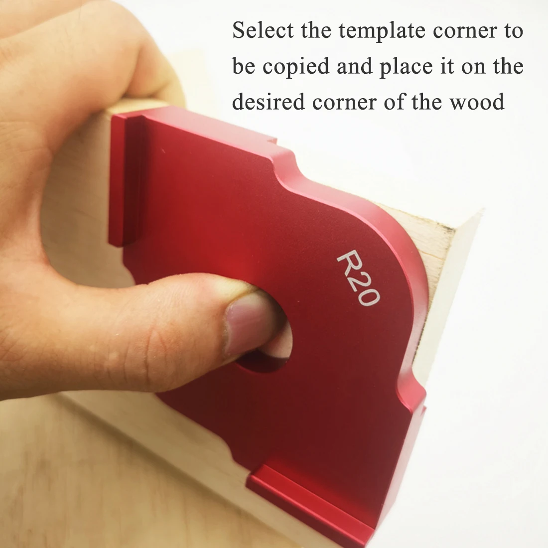 

Wood Trimmer Quick Positioner Semi-Fillet Aluminum Alloy Engraving Machine Radius Angle R5 R10 R15 R20 R25 R30 R35 R40