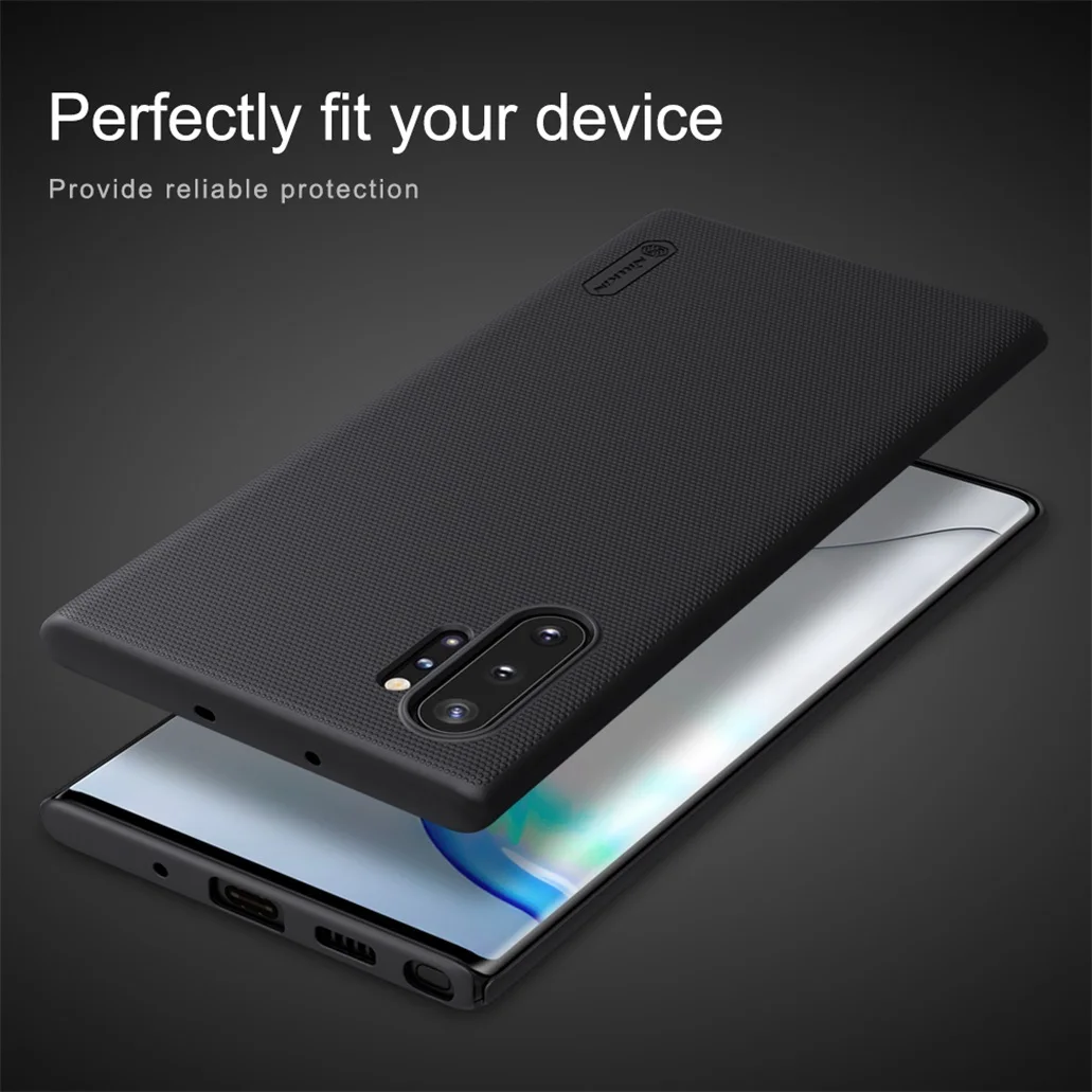 Для samsung Galaxy Note 10 10+ Plus 5G чехол Note10 Pro чехол Nillkin Супер Матовый Щит Жесткий поликарбонатный чехол-крышка для samsung Note10 Plus 5G