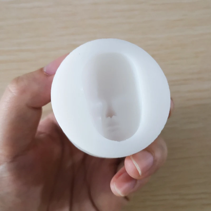 1 шт. 3D детская форма для лица мягкая глина инструменты силиконовая выпечки торта