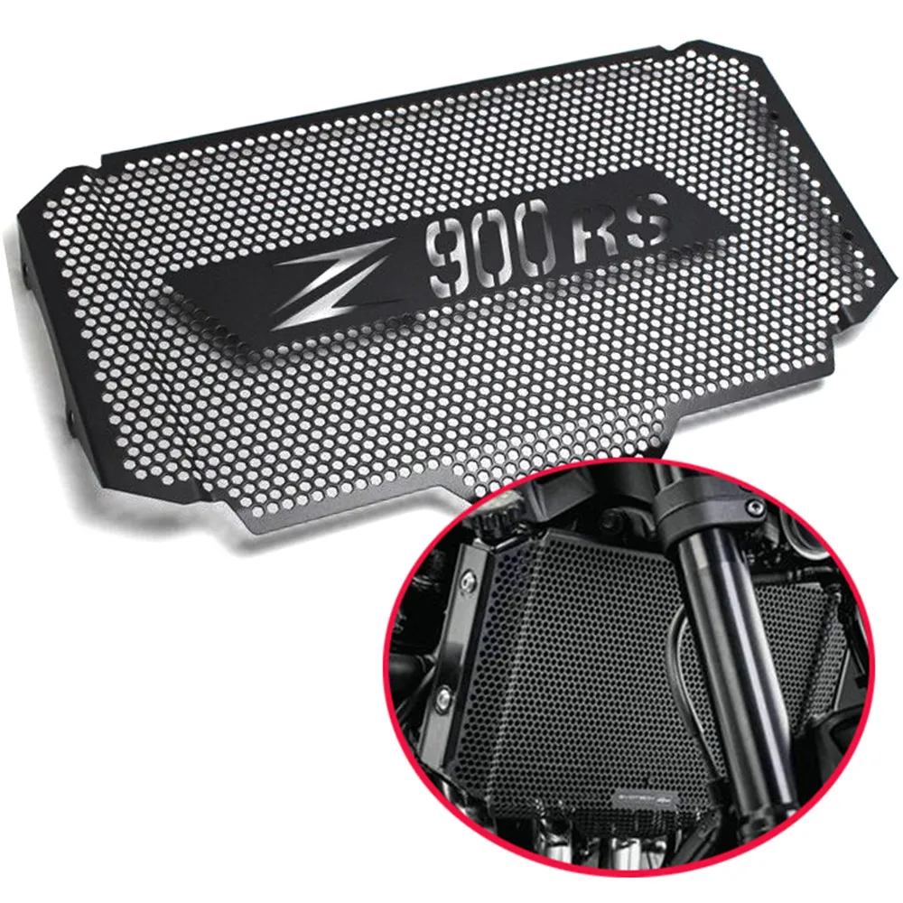 Мотоцикл новый черный решетка радиатора Защитная крышка для Kawasaki Z900 RS Z 900RS 2017-2018