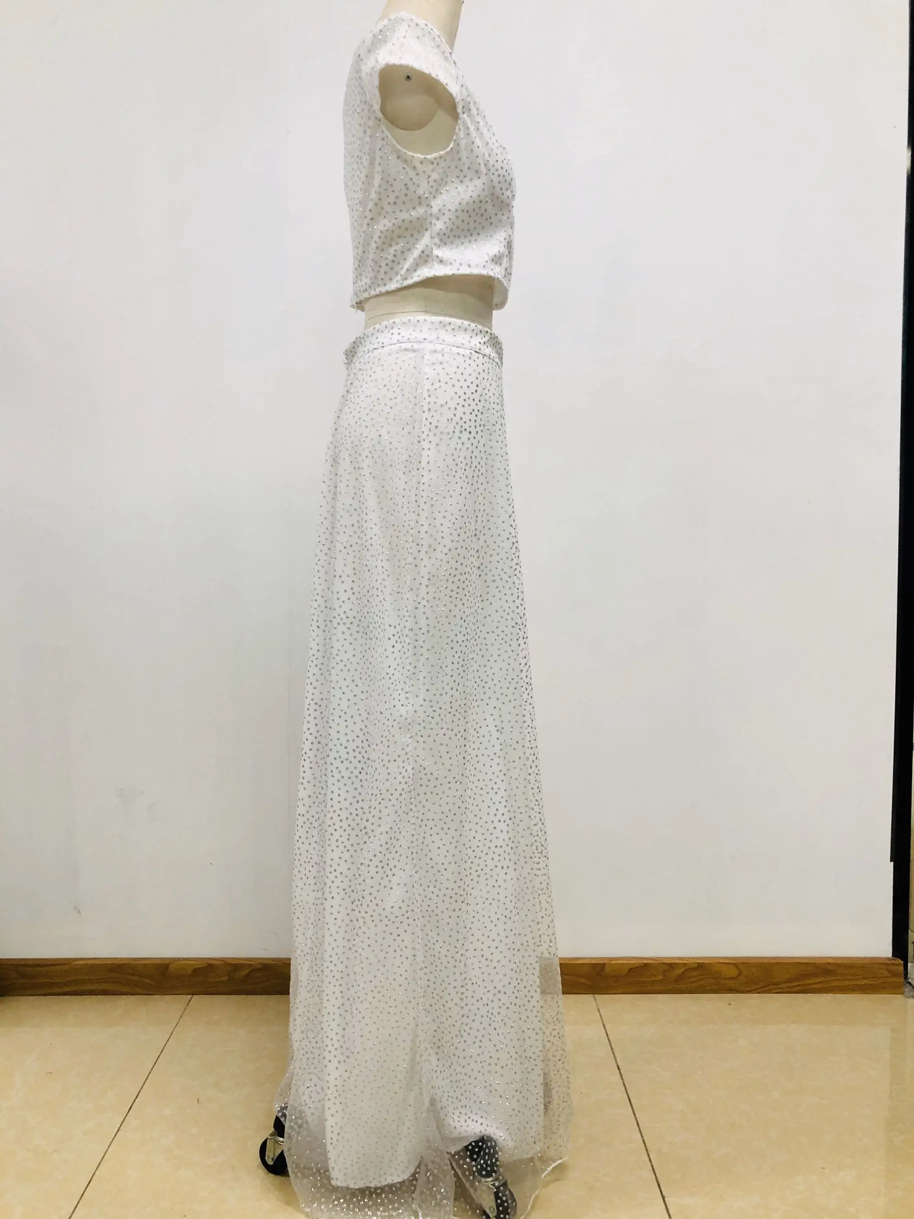 Женский комплект из двух предметов весна-лето 2020 сексуальный укороченный топ с