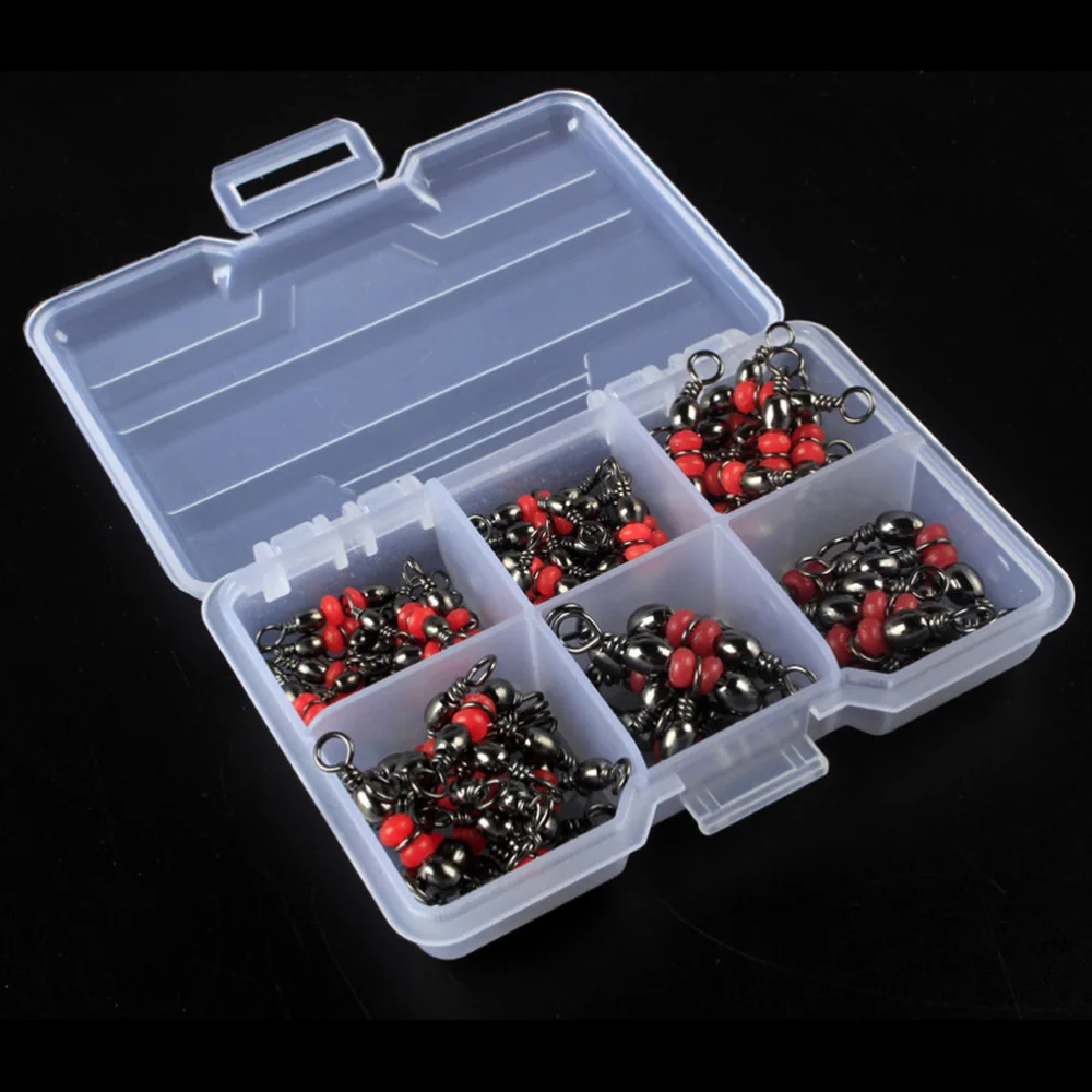 

Practical Offshore Angling Connect Ring Triple Swivels Fishing Tackle Set