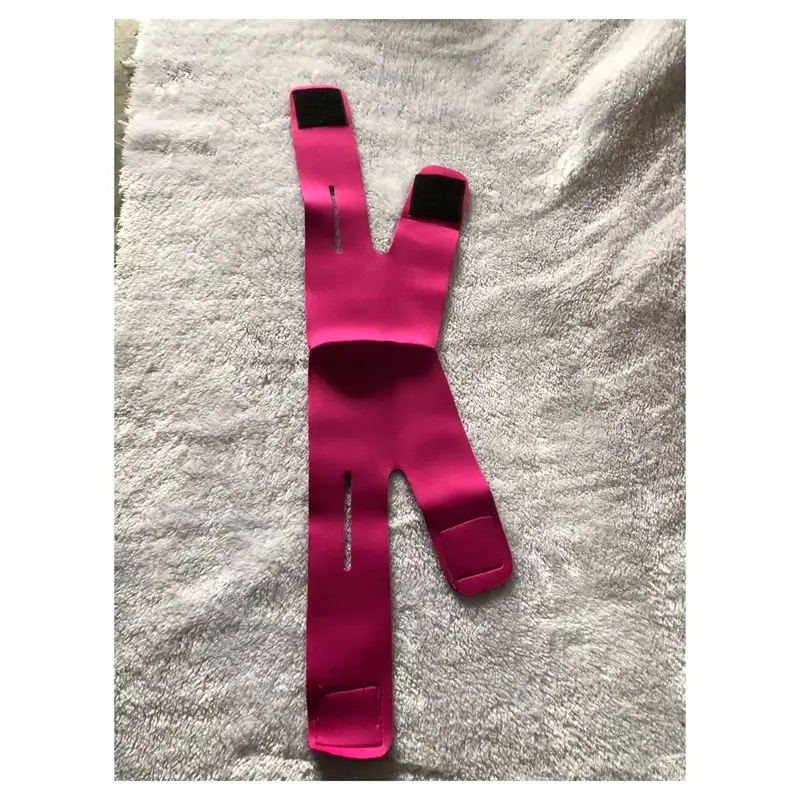 Женский ремень для похудения лица двойной и подбородка подтягивающий бандажный