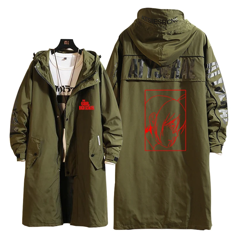 Длинная куртка с принтом Цзинь МО Ри толстовка для косплея популярное