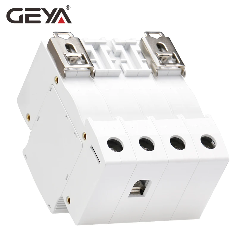 GEYA 3P + N AC сглаживатель перепадов напряжения Din Rail 4 полюсный автоматический AC275V 400V