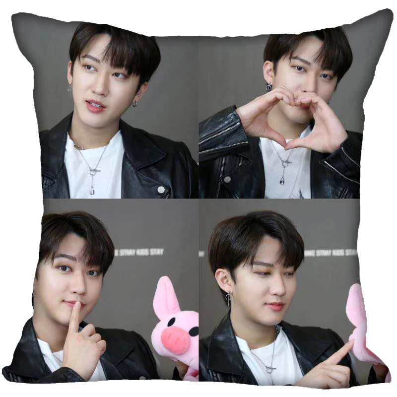 KPOP со Changbin наволочка для подушки спальни дома или офиса декоративные квадратный