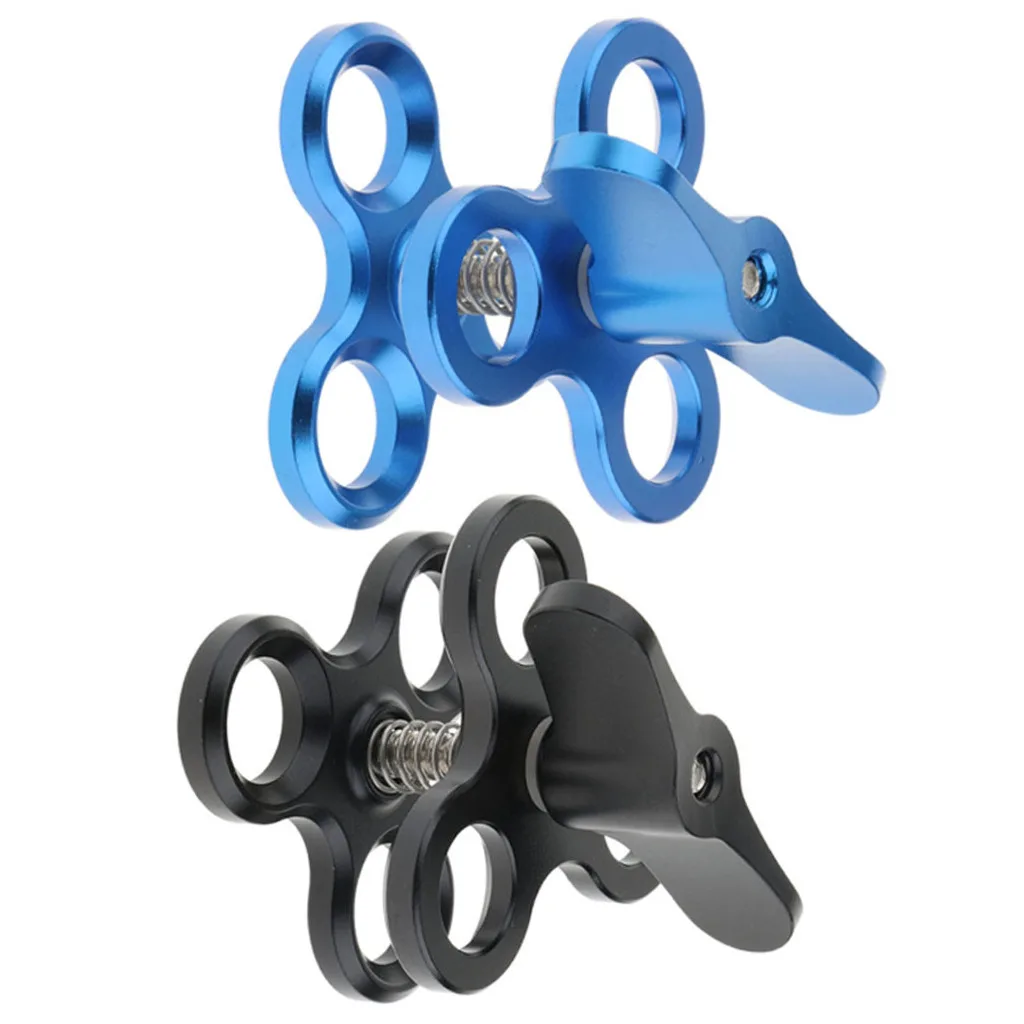 

Ball Clamp Long Lengthen Butterfly Clip Arm Dual Holder Mount Under Water