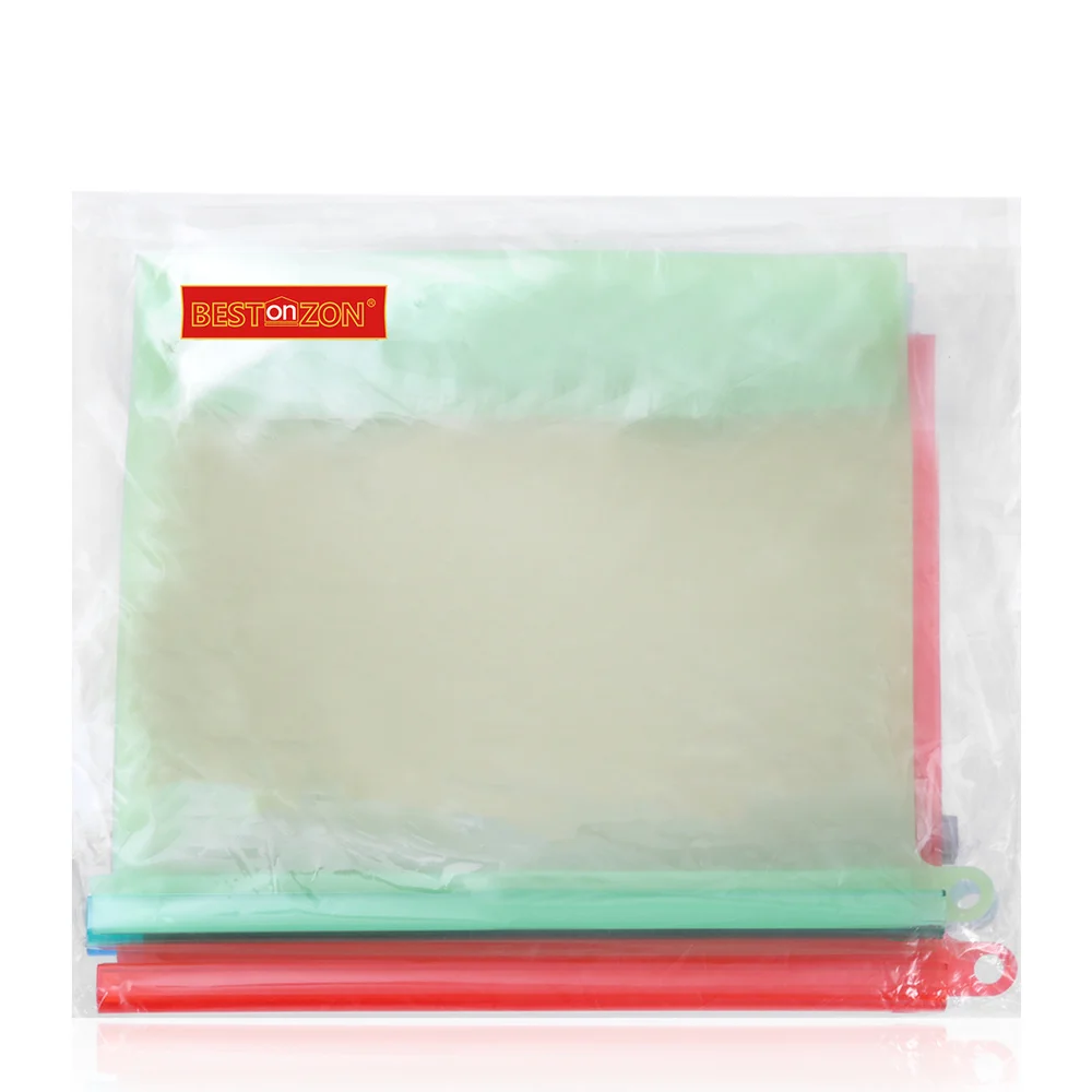 

BESTONZON 4pcs Reusable Silicone Food Preservation Bag Airtight Seal Food Storage Container Versatile Cooking Bag Kitchen Cookin