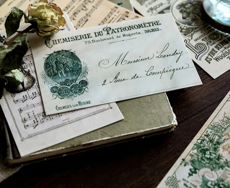 30 шт./кор. древнего леса Животные Стиль Винтаж Почтовые открытки подарок ретро