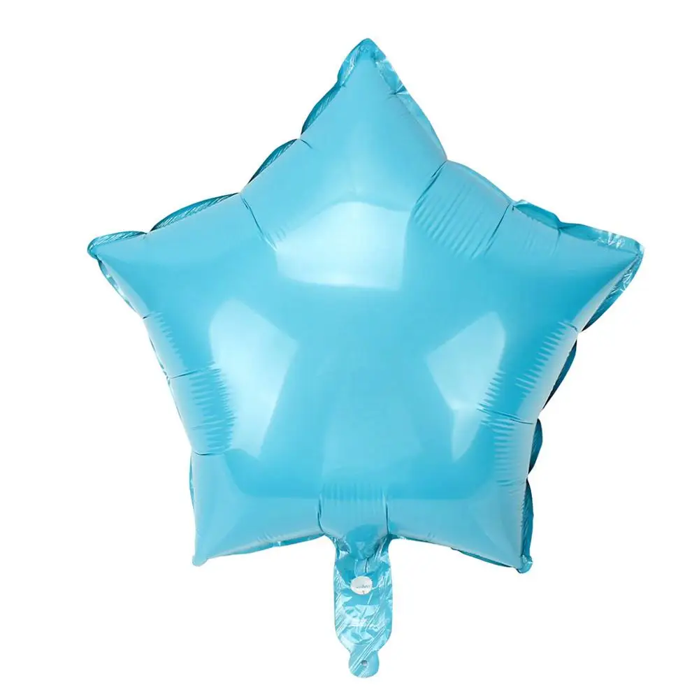 tiffany star 6 шт., фольгированные шары для свадьбы и дня рождения, украшение стола, девичник для мальчиков и девочек, девичник, вечерние украшения - Цвет: tiffany star