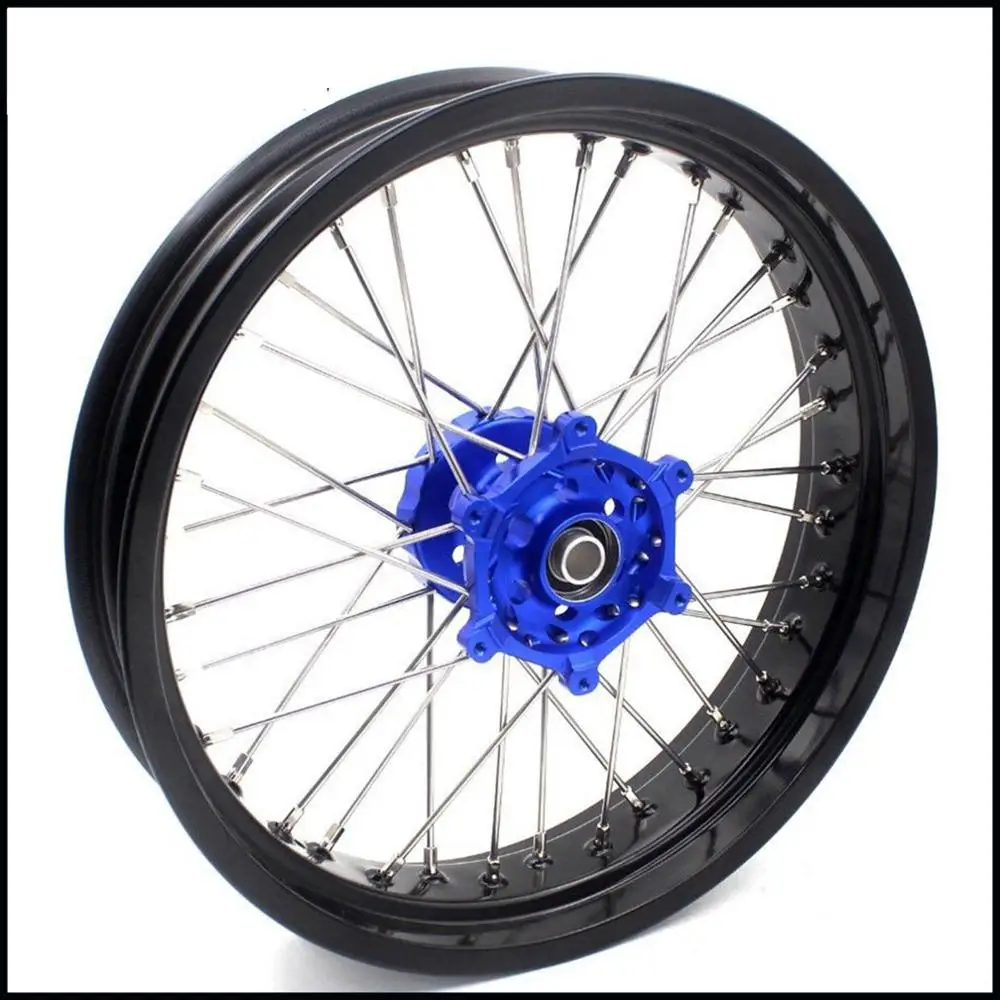 3 5*17/4.25*17 набор обода колеса для мотоцикла KAWASAKI KX250F KX450F 2006-2018 Supermotard Blue | Автомобили