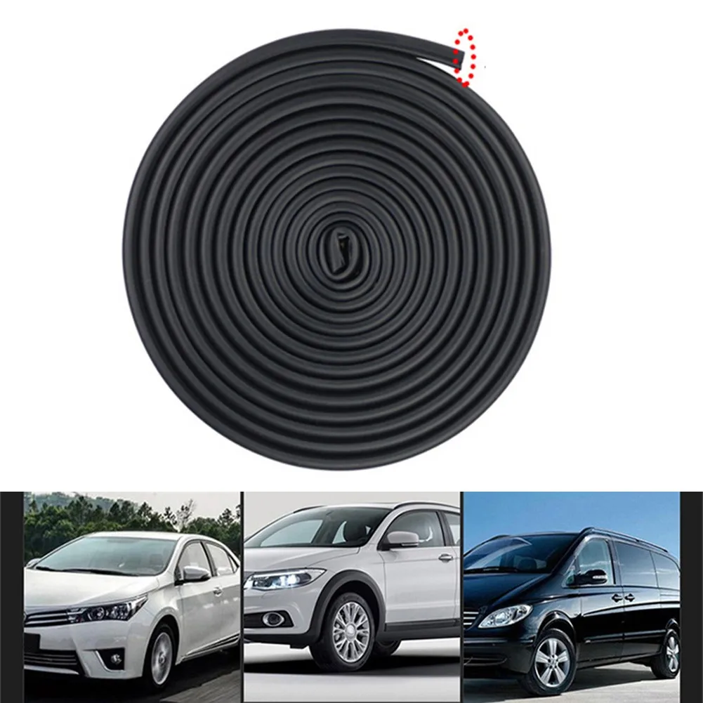 

1pc Universal Rubber Car Door Edge Guard Strips Seal Strip Protective Moldings 300CM Door Edge Rubber Seal Protector Strip