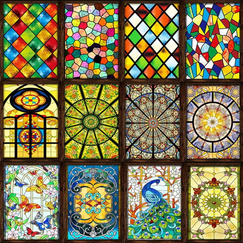 Индивидуальная Европейская винтажная церковная стеклянная паста искусство