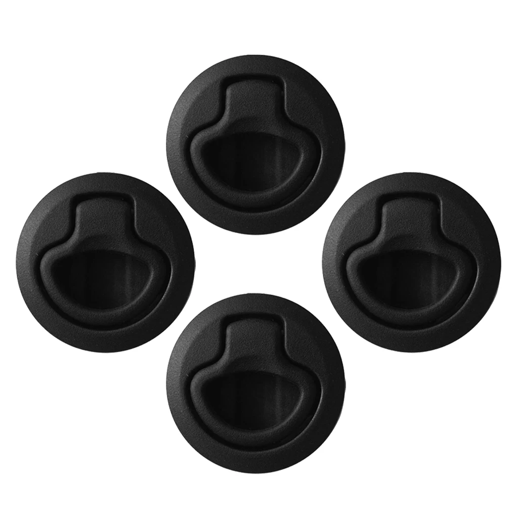 

4x Slam Latch Hatch Flush Pull Lock for 1/2in Door Non-Locking