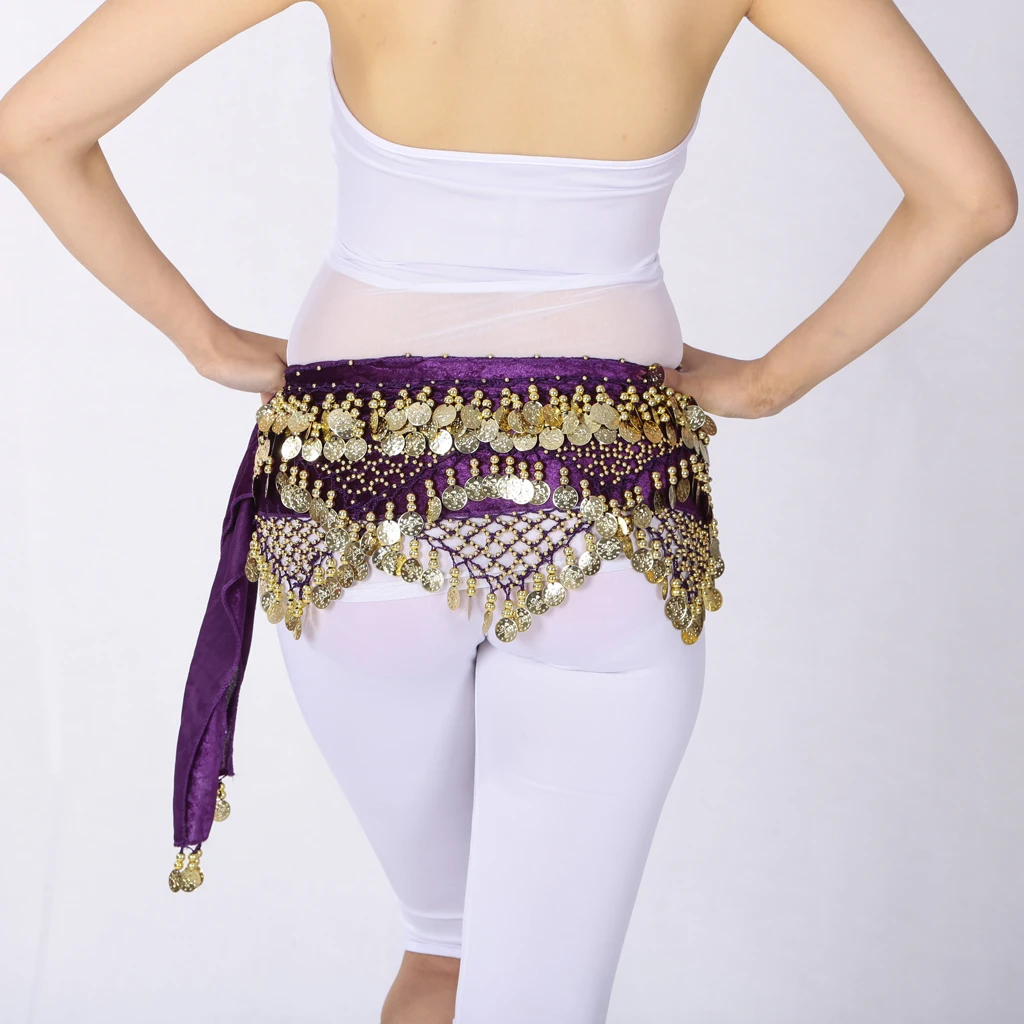 Женский шарф с кисточками для танца живота хип-хоп юбка поясная цепь золотыми