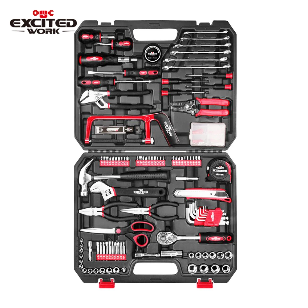 198 шт. набор инструментов бытовой DIY ручной инструмент для дерева нож пила