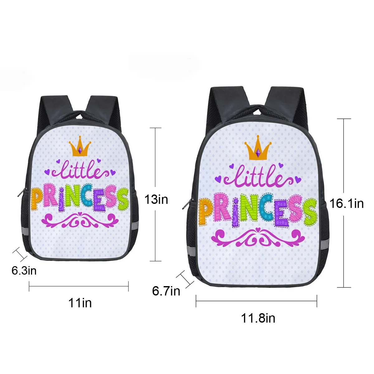 Принцесса мультфильм письмо школьная книга сумки повседневные Детские Сумки