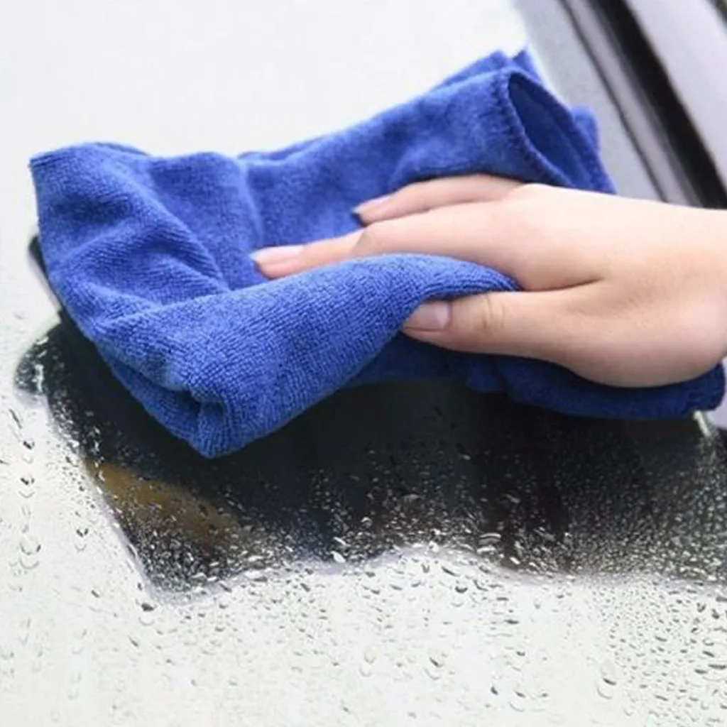5 шт. чистящие салфетки из микрофибры Авто мягкой ткани для удаления остатков