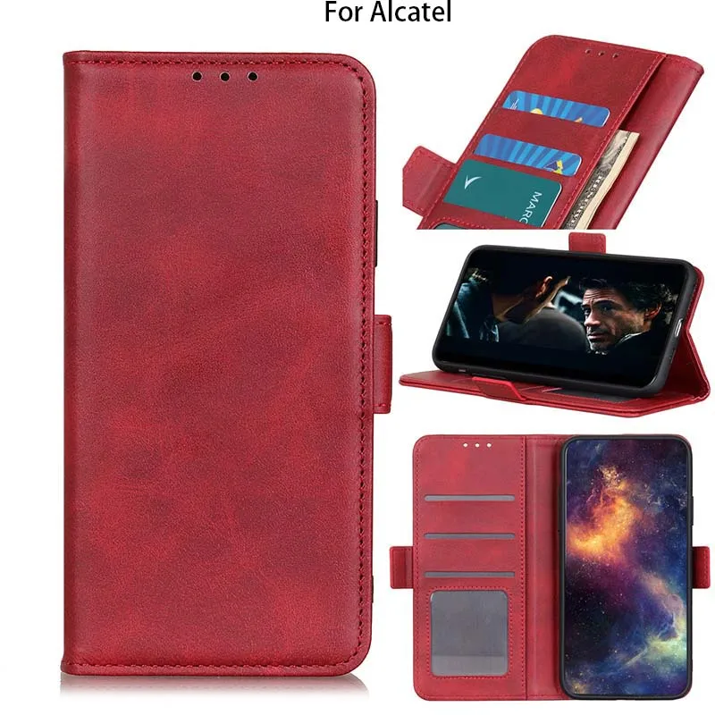 Чехол Кошелек из искусственной кожи для Alcatel 1C 1S 2020 3 1 2019 1X 2019|Чехлы-книжки| |