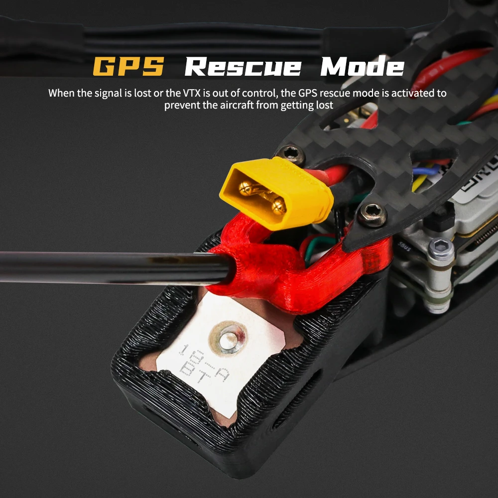 

TCMM Night Phoenix 4 Inches 1404 2750kv Brushless Motor F405 Flight Control GEMFAN4024 Two-Blade Propeller Gift Drone Toy