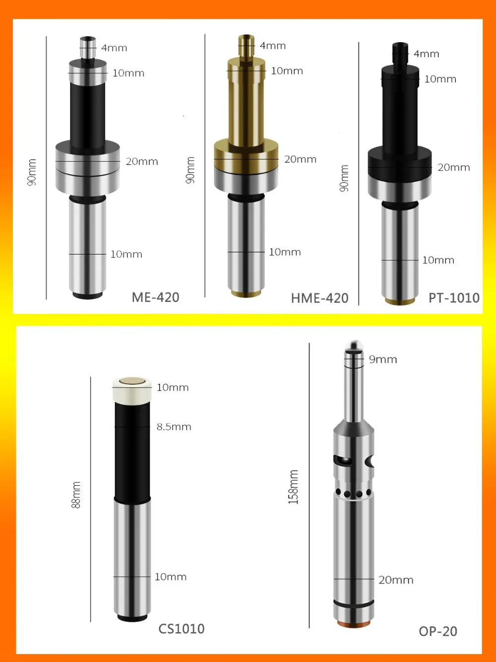 ME-420 ME1020 механический кромкоискатель HME420 Ceramicedge finder ЧПУ Инструмент для настройки промежуточного инструмента