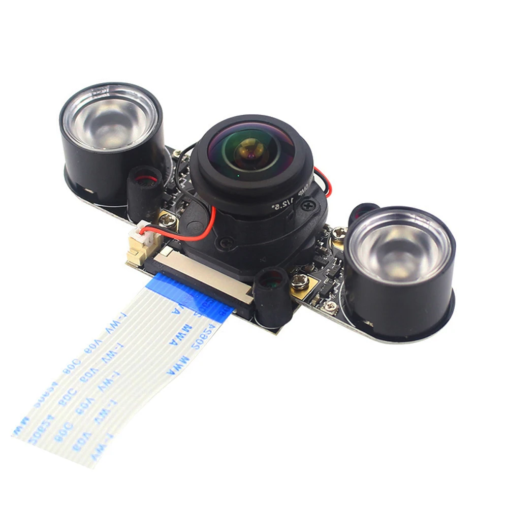 Raspberry Pi 4 IR CUT Камера 5MP 1080P Ночное видение модуль с автоматически для 4B 3B|Аксессуары