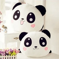 new cute plush doll toy stuffed animal panda soft pillow lovely cushion bolster gift random expression 20cm
