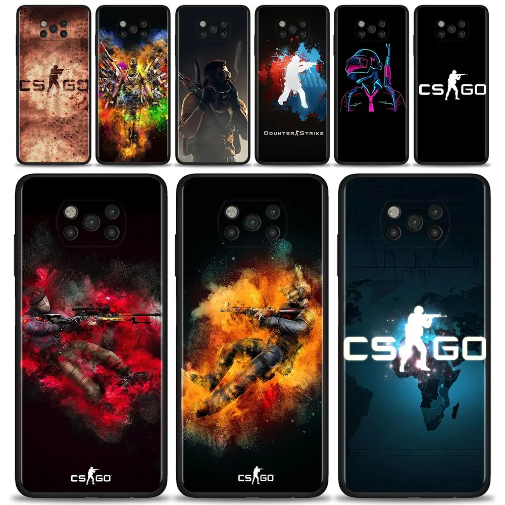 Counter Strike csgo cs go Case For Xiaomi Poco X3 NFC X3 M3 Pro F3 GT F1 for Mi Civi 11T 10T 10 Pro 5G 11 Note 10 Lite 5G Fundas