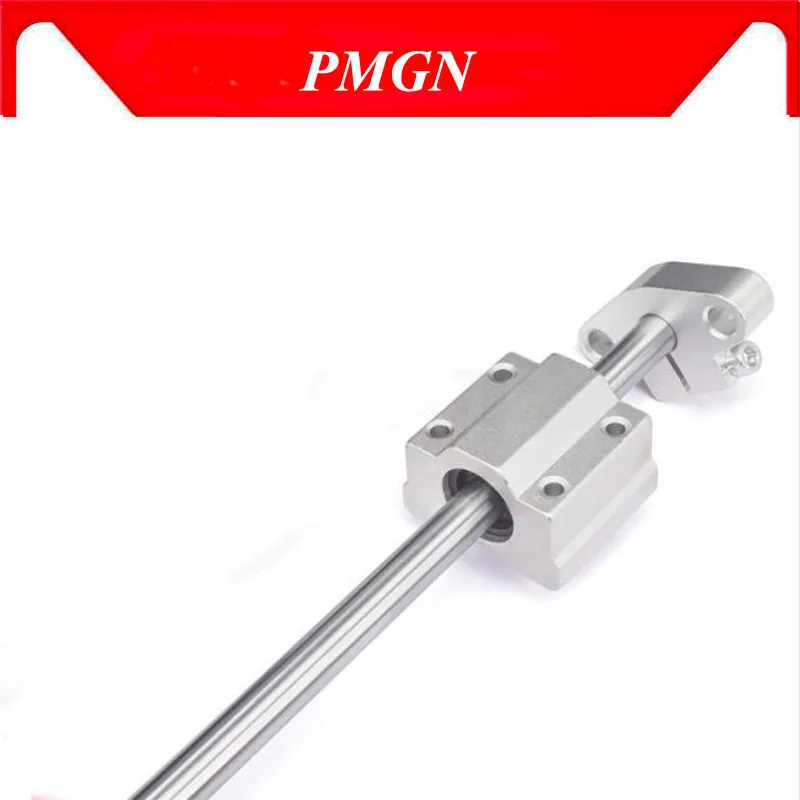 

2pcs 16mm Linear round rod shaft 300 400 500 600 700 800 900 1000mm+4pcs SCS16UU Linear Slide Bearing +4pcs SHF16 Shaft Support