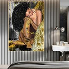 Картина маслом на холсте Девушка кудрявая с золотыми крыльями, плакаты-портреты, принты на стену, картина для гостиной, Современный домашний декор