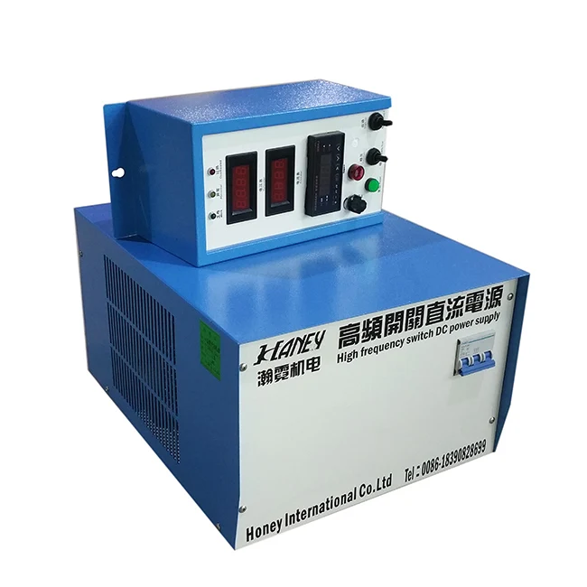 

HN 500a metal gold chrome plating machine anodizing power supply electro igbt rectifier ac to dc