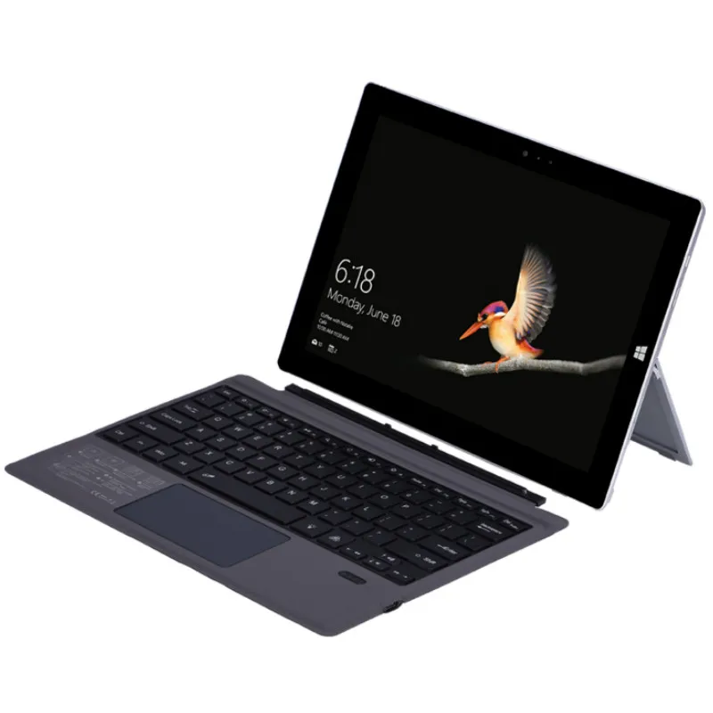 Teclado para Microsoft 12.3 sem Fio 10 tipo Capa Surface 5 6 7 2021 Bluetooth Tablet Teclado Superfície ir 1 2 Touchpad Pro 3 – 4