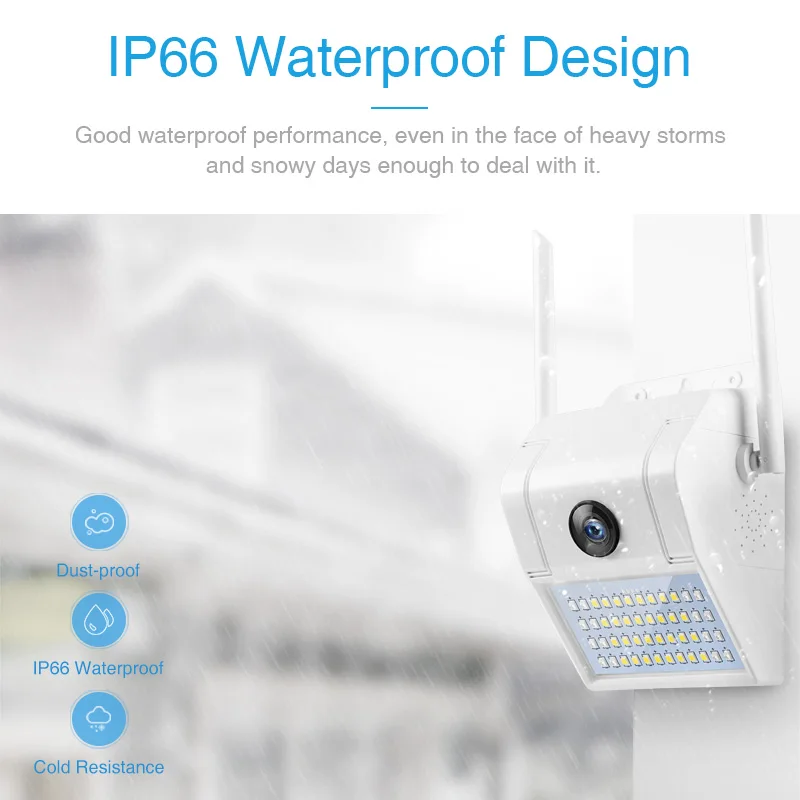 

1080P Wireless WiFi IP Camera Wide Angle Security Camera Night Vision Wall Lamp Street Light Camera Outdoor Waterproof Audio