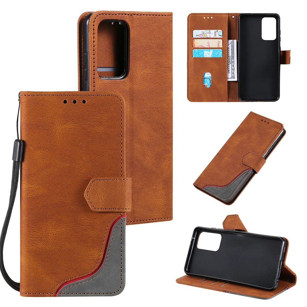 

Leather Wallet Case For Samsung A91 A82 A81 A72 A71 A70 A52 A51 A50 A42 A41 A40 A32 A31 A30 A22 A21 A 20 Edge Wallet Flip Cover