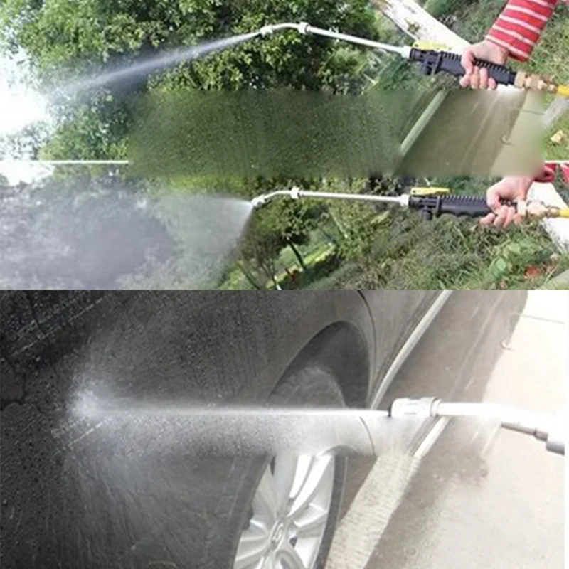 

19'' High Pressure Power Washer Spray Nozzle Water Hose Wand Attachment Home 48 148 Chrome Plated Copper