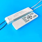 Светодиодный потолочный светильник 40-80x2 Вт, двухцветный, теплый белый