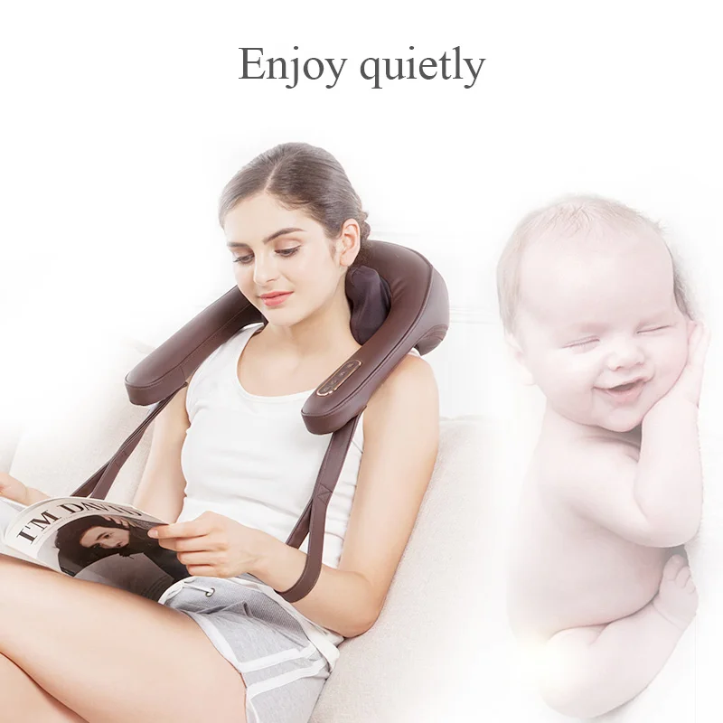 Массажная подушка для шеи спины поясницы тела | Красота и здоровье