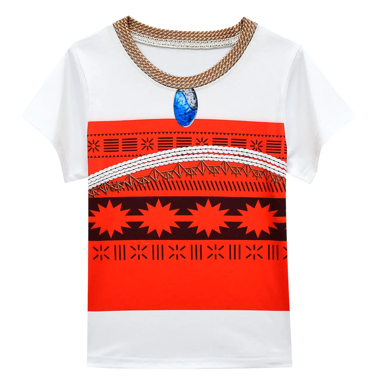 Костюм Моана для маленьких девочек комплект из 4 предметов костюм принцессы с