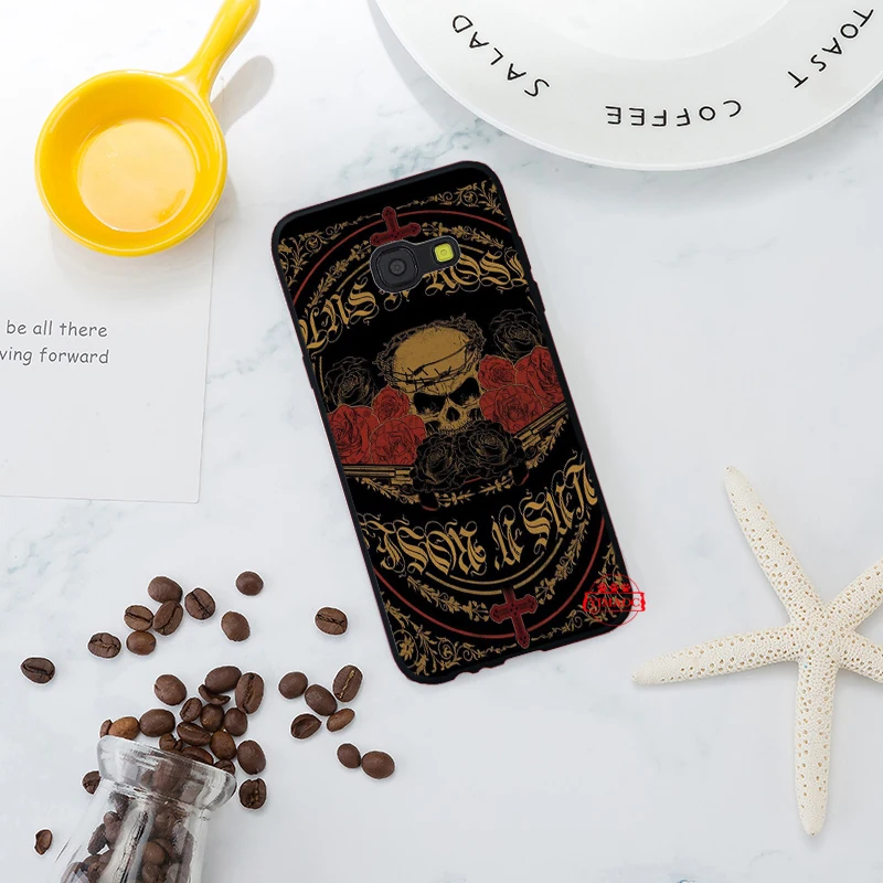 Guns n roses Silicone Case for Samsung A3 A5 A10S A30S A50S A6 Plus 2018 A7 A8 A9 A10 A30 A40 A50 A60 A70 J6 |