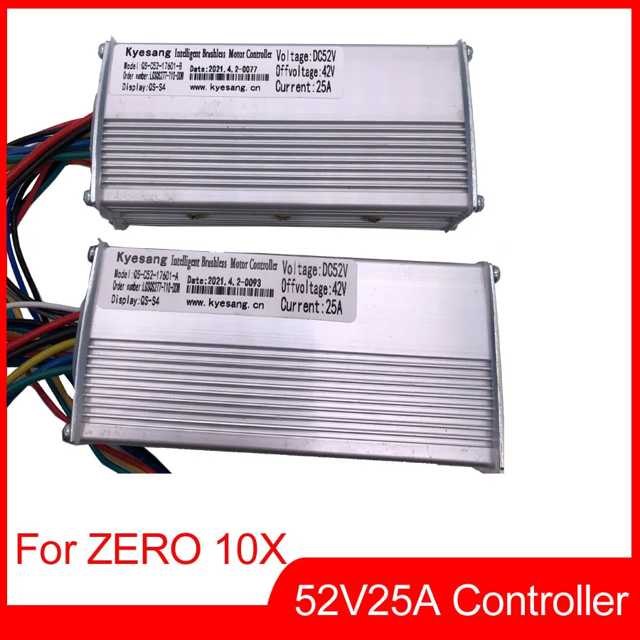 Фото Контроллер 52V25A, оригинальные детали для оборудования ZERO 10X Electric Sooter №1