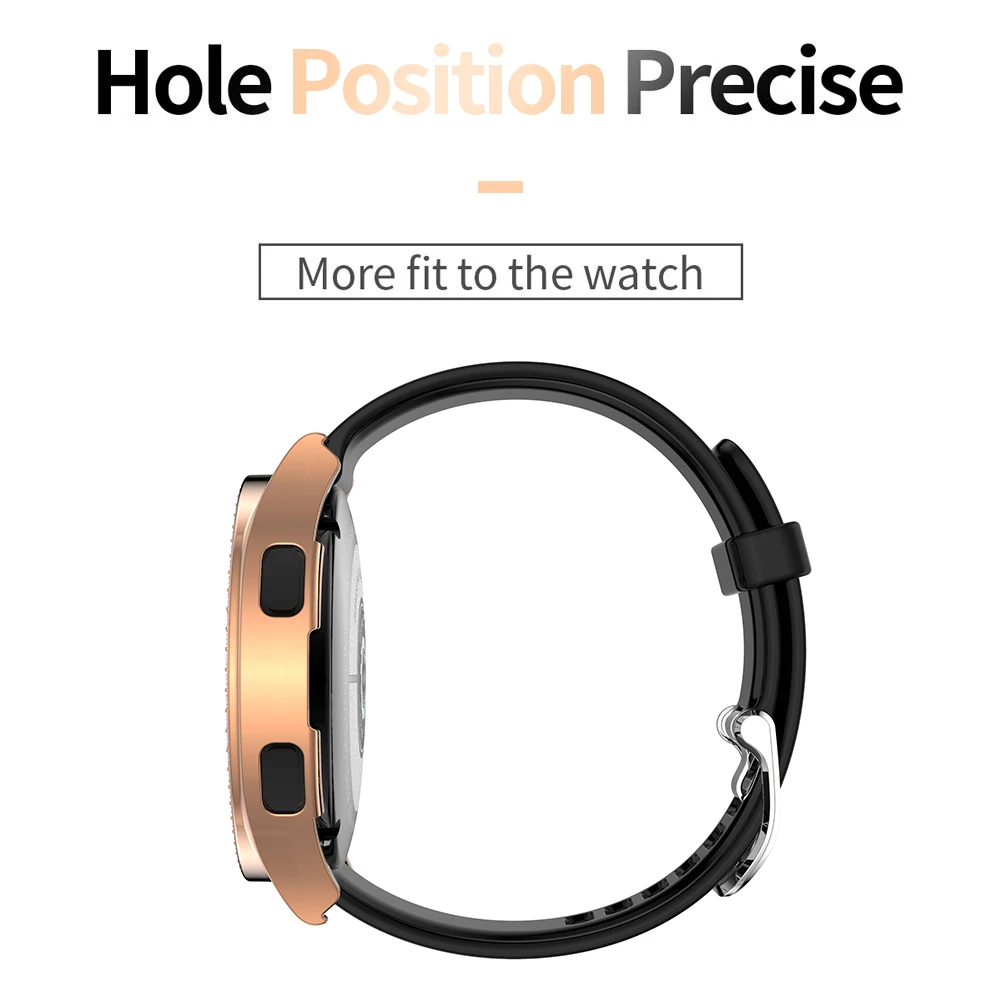 Screen Protector Glass Film + Cover for Samsung Galaxy Watch 4 Case 40mm 44mm Active 2 Shell Women Bling Diamond Bumper