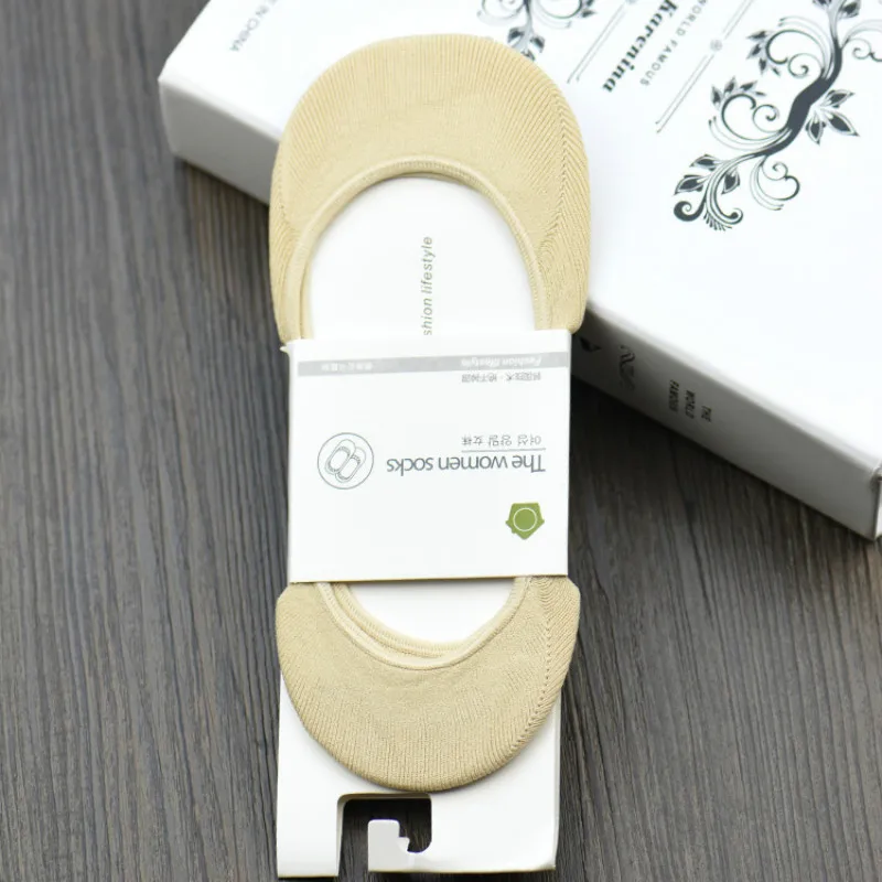 Женские носки с закрытым носком JXWZ06 летние тонкие невидимые носки-лодочки