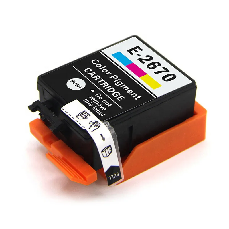 Tatrix для Epson T2661 T2670 T266 картридж совместимый с пигментом EPSON 266 267 принтера фактор WF100W